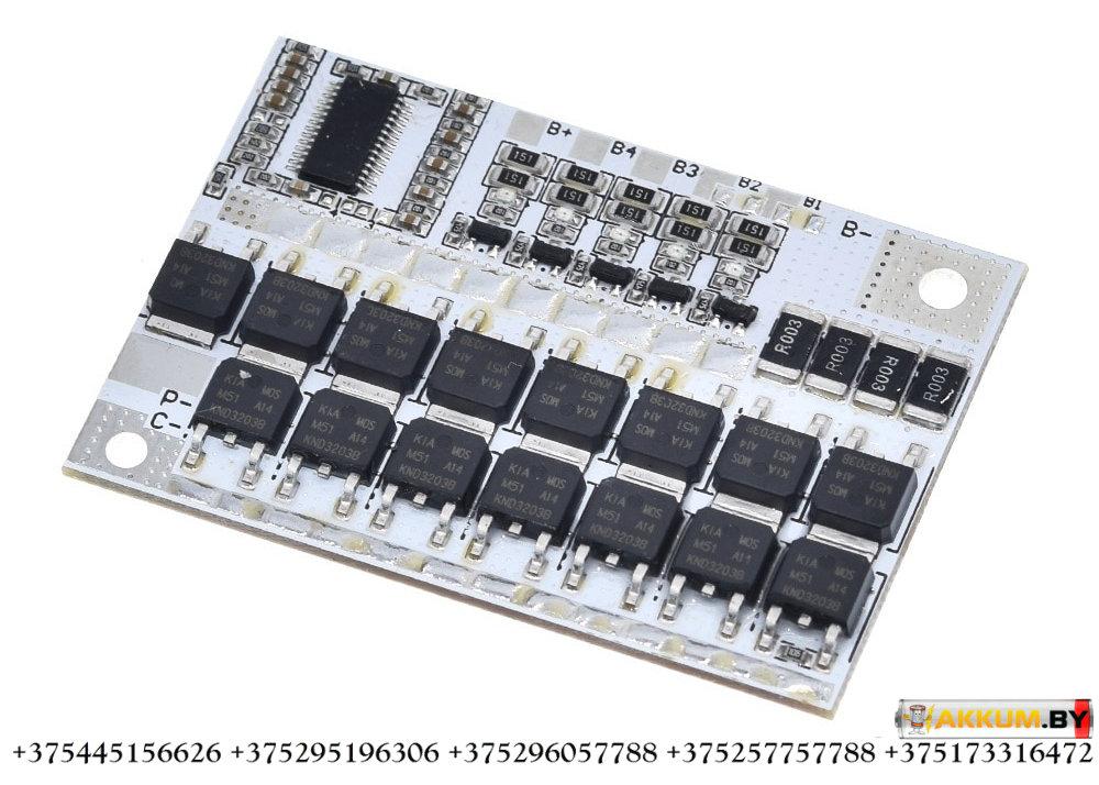 BMS контроллер плата 5S 100А с защитой и балансировкой АКБ - фото 1 - id-p151622931