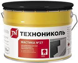 Мастика приклеивающая ТЕХНОНИКОЛЬ №27, ведро 22 кг