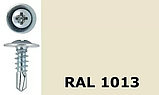 Саморез с прессшайбой, 4,2х16 RAL серый, фото 2