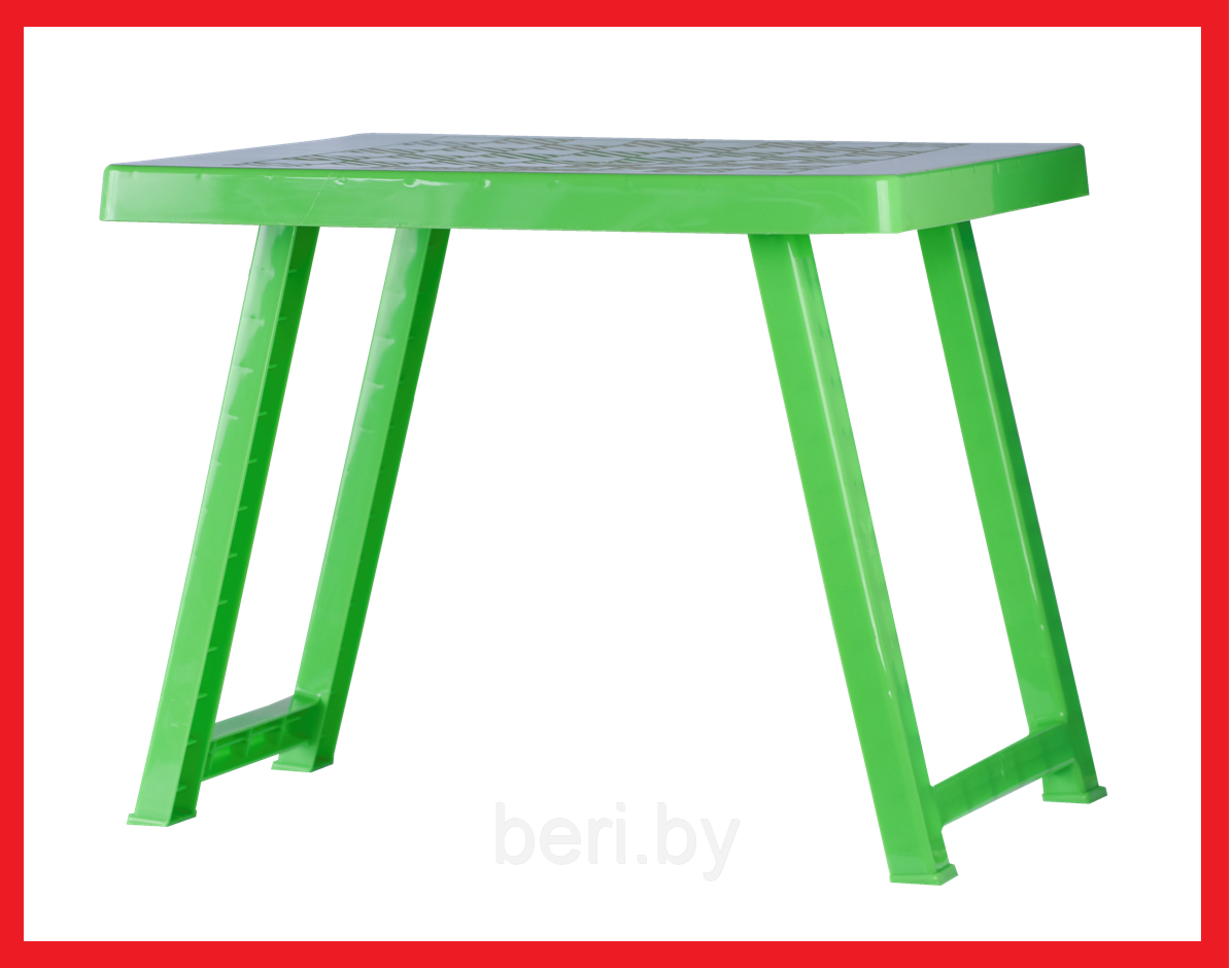 14004 Стол складной, столик со складными ножками, дачный столик, Ар-Пласт - фото 1 - id-p151630024