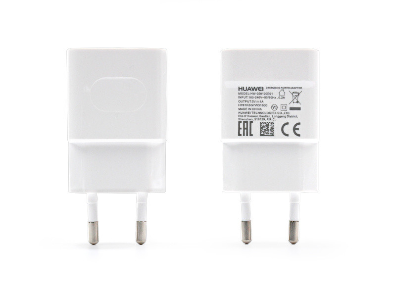 Сетевое зарядное Huawei HW-050100E01 5V 1A Оригинальное