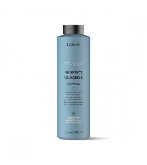 LAKMÉ TEKNIA 2020 PERFECT CLEANSE Шампунь мицеллярный для всех типов волос 1000мл
