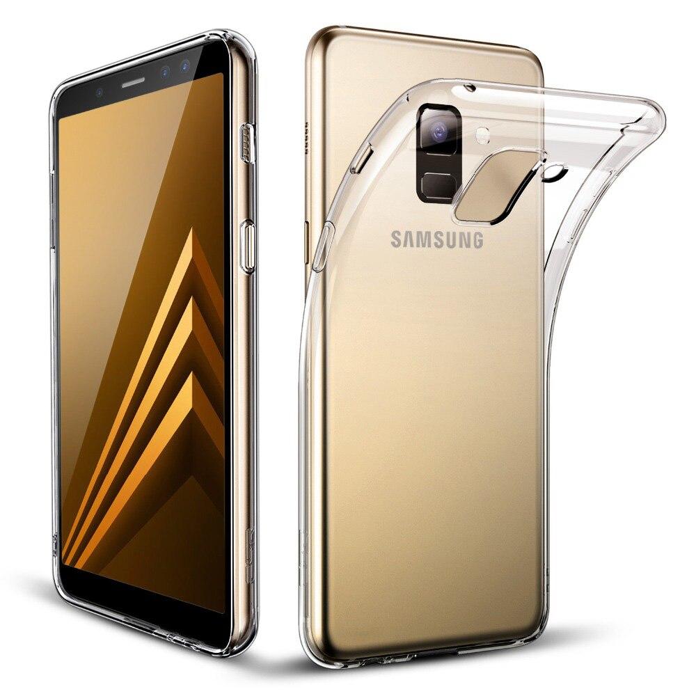 Чехол силиконовый Ultra-thin для Samsung A5/A8 (2018) - фото 1 - id-p146110292