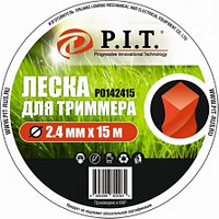 Леска для триммера, 2,4мм х 15м. кручен.