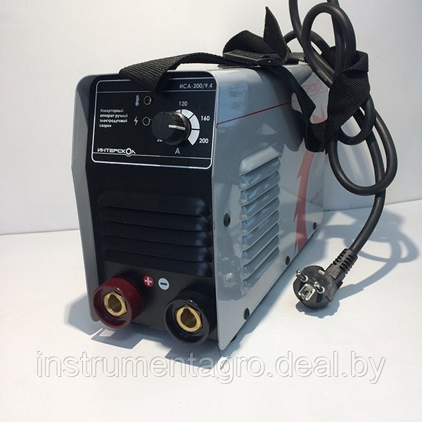 Инверторный аппарат ручной электродуговой сварки ММА, 9,4кВА, 20-200 А, 1,6-5,0 мм - фото 1 - id-p151636687