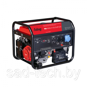 Генератор бензиновый FUBAG BS 8500 A ES DUPLEX, фото 2