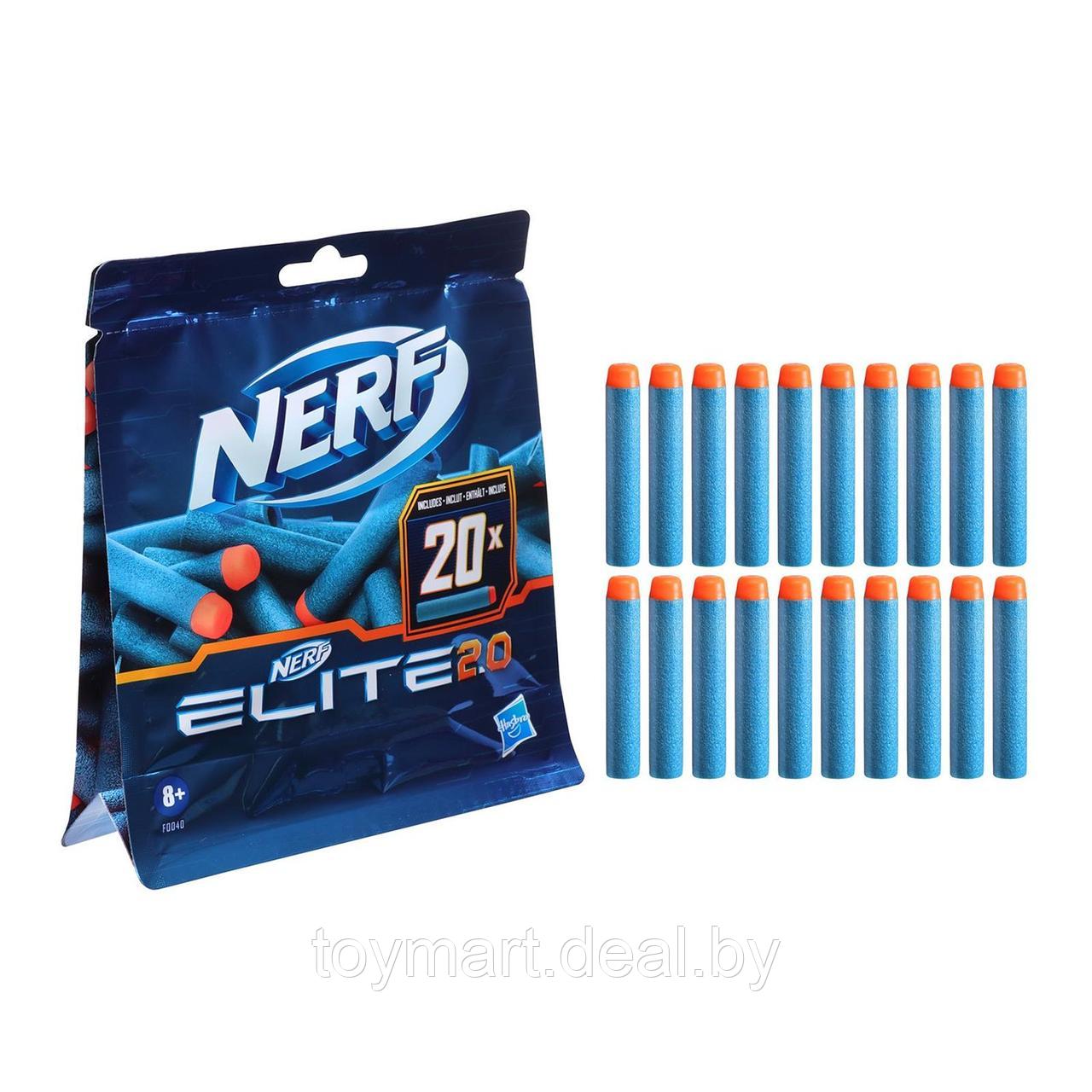 Набор из 20 стрел - NERF Elite 2.0, Hasbro F0040EU4 - фото 2 - id-p151641111