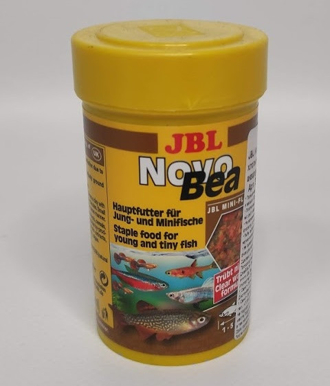 Основной корм для небольших рыб и мальков хлопья JBL NovoBea 100ml/28g - фото 1 - id-p151389290