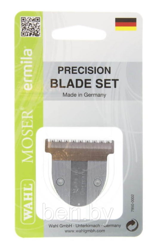 1584-7160 Нож Moser T-Blade, для триммеров T-Cut, Li+Pro Mini, Li+Pro² Mini, 0,4 мм/40 , ножевой блок - фото 2 - id-p151662366