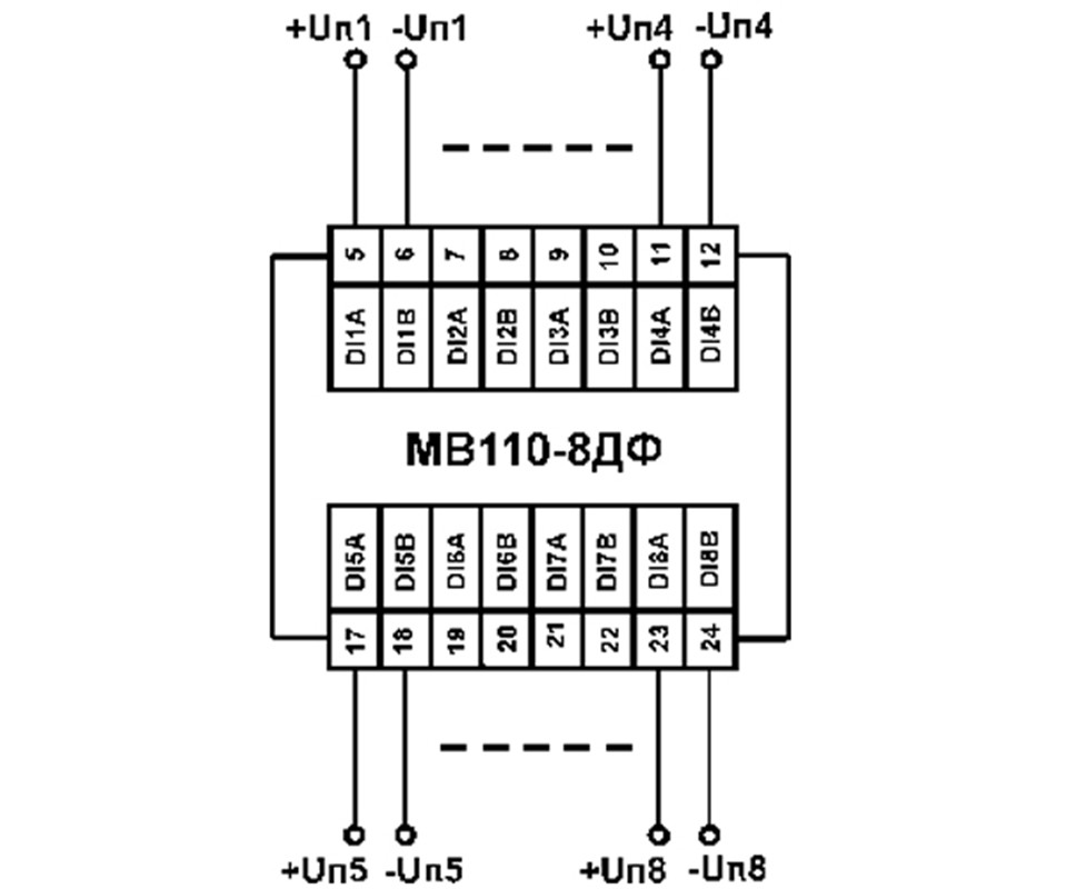 Модуль дискретного ввода МВ110-224.8ДФ ОВЕН - фото 2 - id-p147433907
