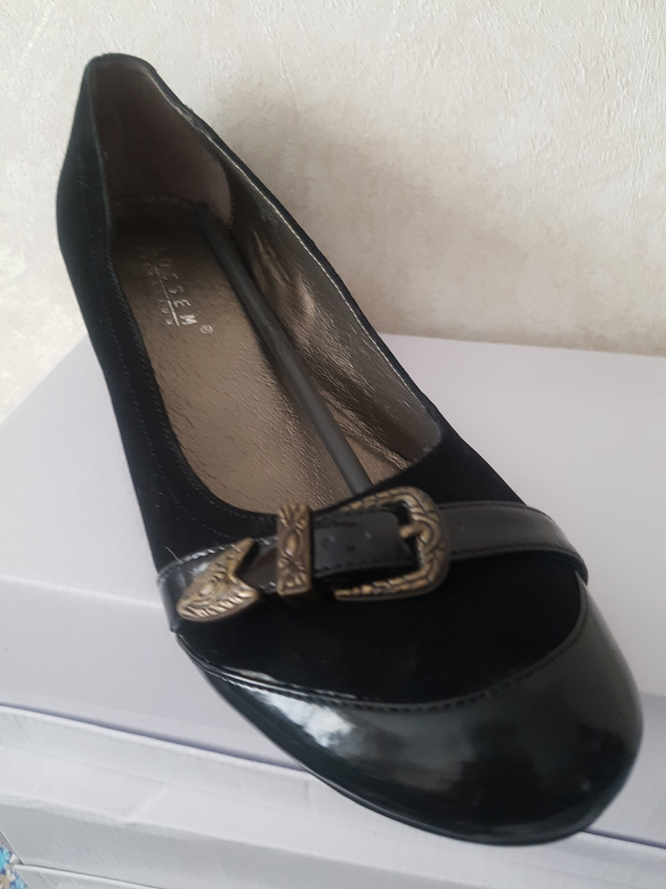 Туфли женские черные BLOSSEM - фото 1 - id-p151665042