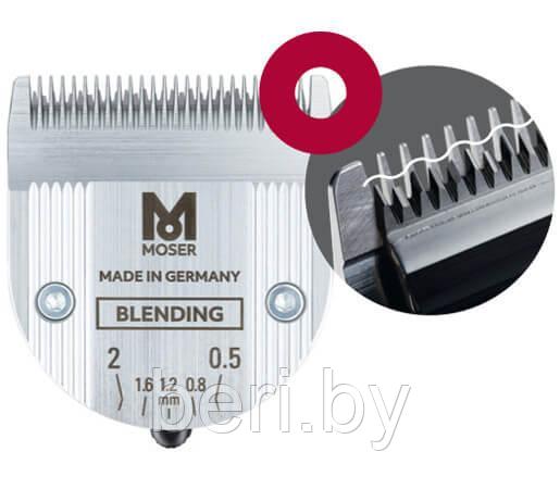 1877-0052 Машинка парикмахерская Moser Chrom2Style Blending Edition, нож 0,5-2 мм - фото 3 - id-p151665089
