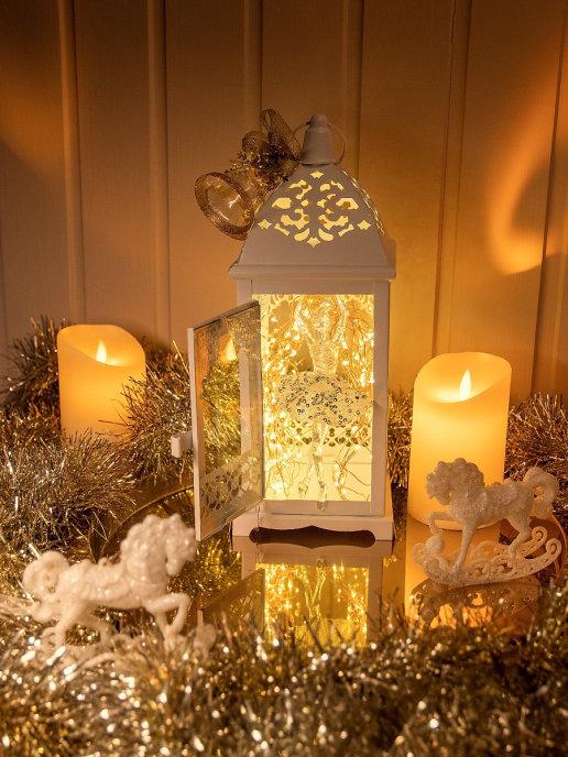 Декоративный светильник «Валенсия» с восковой LED свечой имитирующей пламя - фото 3 - id-p151668552
