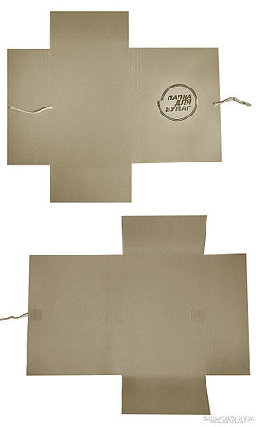 Картонная папка "ДЕЛО" на завязках, 30 мм, фото 2
