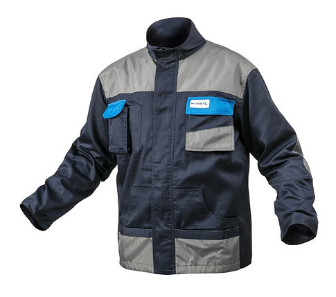 Куртка рабочая, темно-синяя, размер HT5K281-S, HOEGERT, фото 2