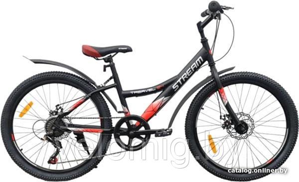 Горный Велосипед Stream Travel 26 (2022)чёрно-красный, фото 1