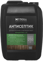 Невымываемый антисептик MEDERA 100 Concentrate 1:10 (1:50) 5л.