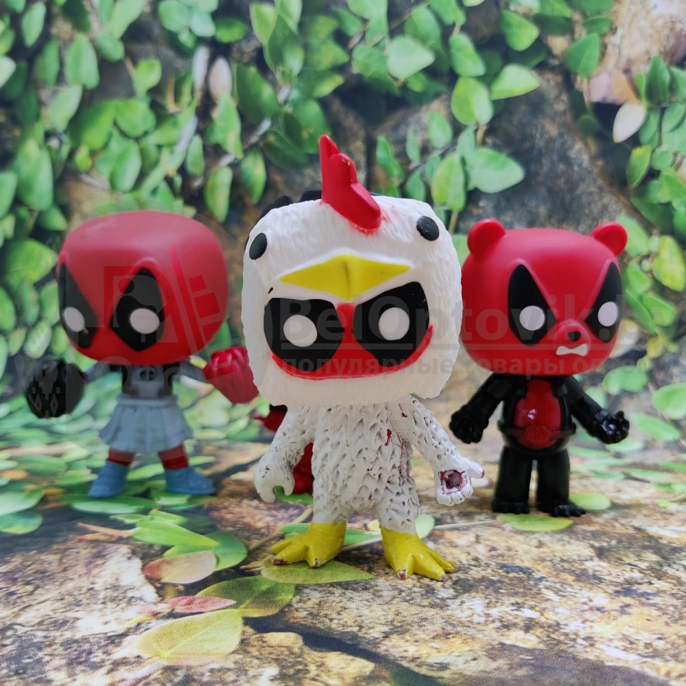 УЦЕНКА Фигурка POP Deadpool Дэдпул Цыпленок (Chicken Deadpool) - фото 9 - id-p131832030
