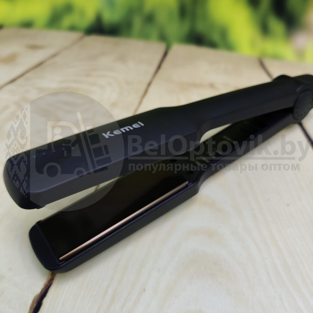 Электрический выпрямитель утюжок для волос Kemei КМ-329 - фото 7 - id-p111115593