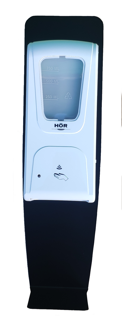 Стойка напольная HOR 777701 c сенсорным дозатором для антисептика, жидкого мыла, дезинфицирующих средств - фото 2 - id-p151714936