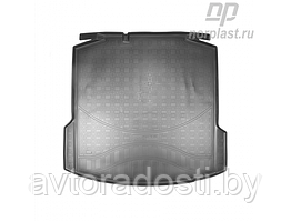 Коврик в багажник Volkswagen Polo (2020-) лифтбек "без ушей" / Фольксваген Поло (Norplast)