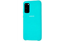 Силиконовый чехол для телефона. TPU. CASE ORIGINAL для SAMSUNG A41 ЦВЕТ 21 (БИРЮЗОВЫЙ)