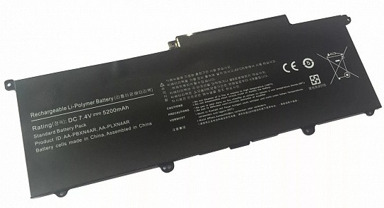 Аккумулятор (батарея) для ноутбука Samsung NP900X3D (AA-PBXN4AR) 7.4V 5200mAh