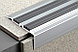 Алюминиевый угловой профиль противоскользящий с двумя резиновыми вставками по-68*30, фото 4