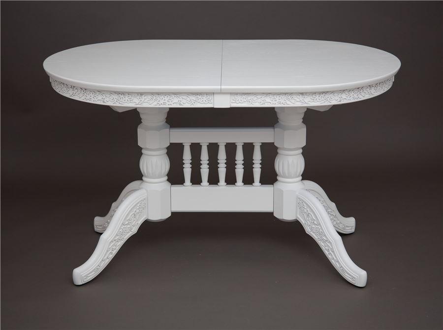 Стол обеденный Флорес-1300 (белый) - фото 2 - id-p151748246