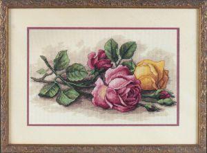 13720 Набор для вышивания "Rose Cuttings" (Срезанные розы), фото 2