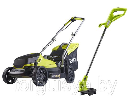 ONE + / Набор из Газонокосилки и Триммера RYOBI RLM1833BLT1825M, фото 2