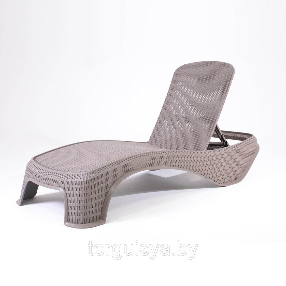 Шезлонг Atlantic sun lounger, капучино