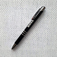Ручка с гравировкой "Boss"