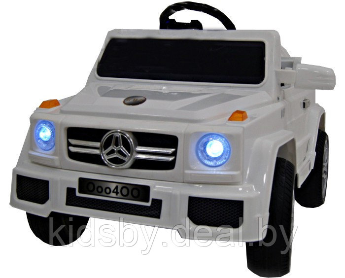 Детский электромобиль RiverToys Mercedes-Benz O004OO VIP (белый) - фото 6 - id-p25099245