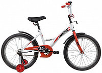 Велосипед детский Novatrack Strike 20" белый/красный