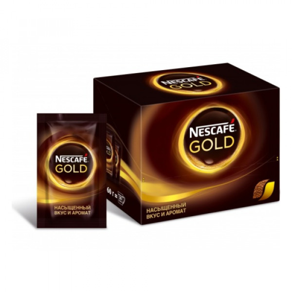 Кофе Nescafe Gold 2г - фото 1 - id-p151775438