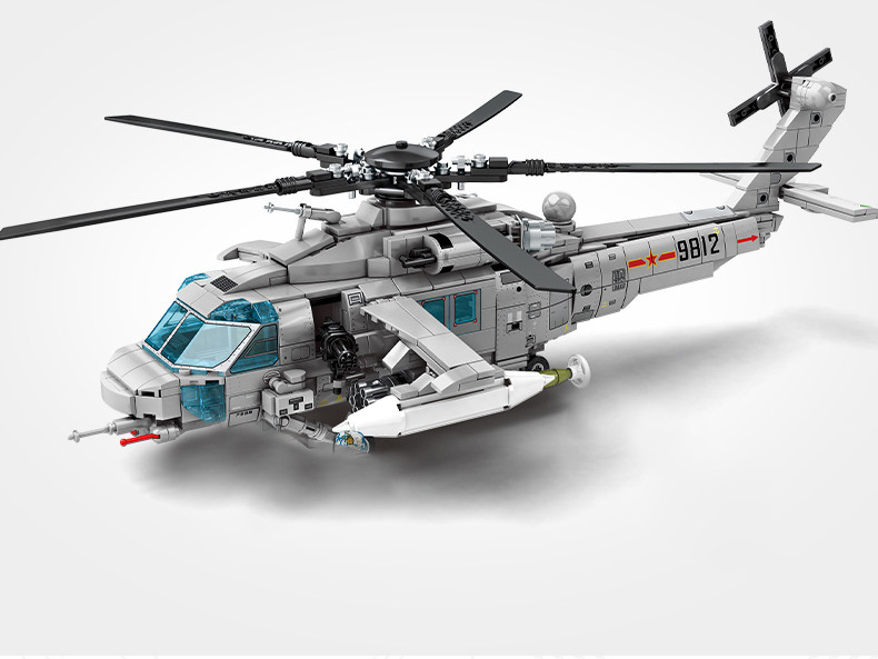 Конструктор Sembo Block 202125 «Боевой вертолет Z-20» - фото 5 - id-p151778323