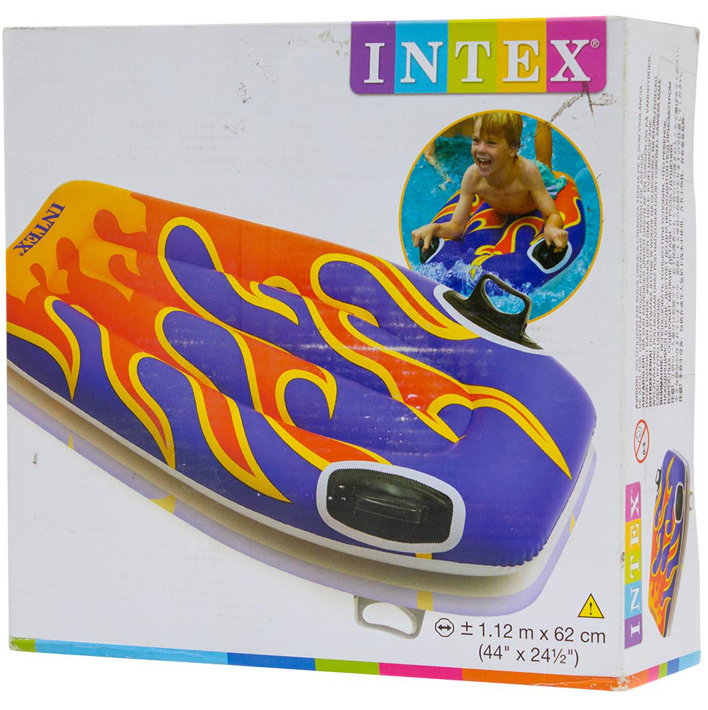 Надувной плот INTEX Rider 112 x 62 см - фото 4 - id-p151763735