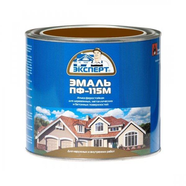 ЭКСПЕРТ Эмаль ПФ-115М глянц.голубая (0,8кг; 6шт) "