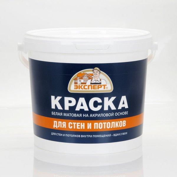 ЭКСПЕРТ Краска для стен и потолков (7 кг) -30С