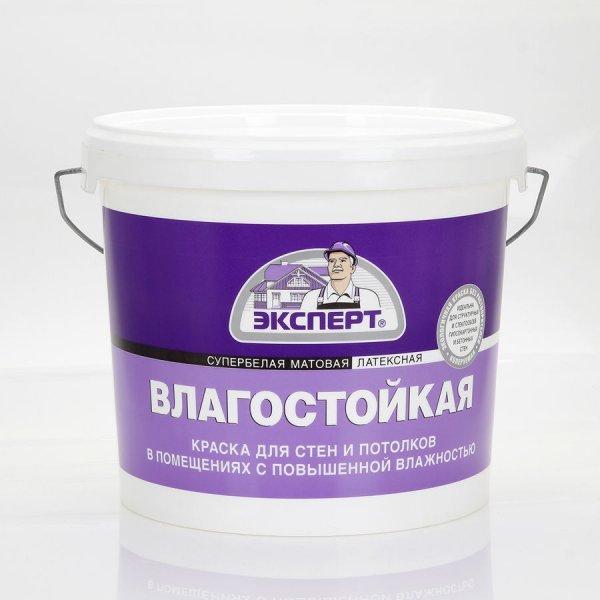 ЭКСПЕРТ Краска влагостойкая супербелая внутр. (7 кг)