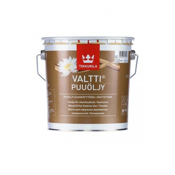 Масло TIKKURILA Valtti puuoljy (тиккурила валтти пууолйи), EC 2,7 л