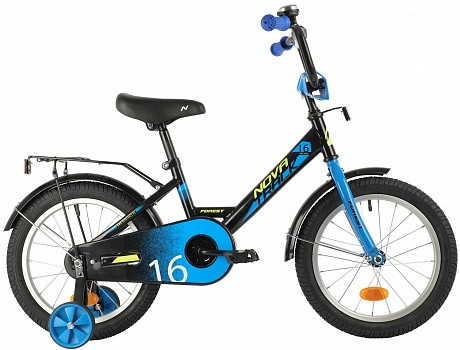 Велосипед детский Novatrack Forest 16 черный