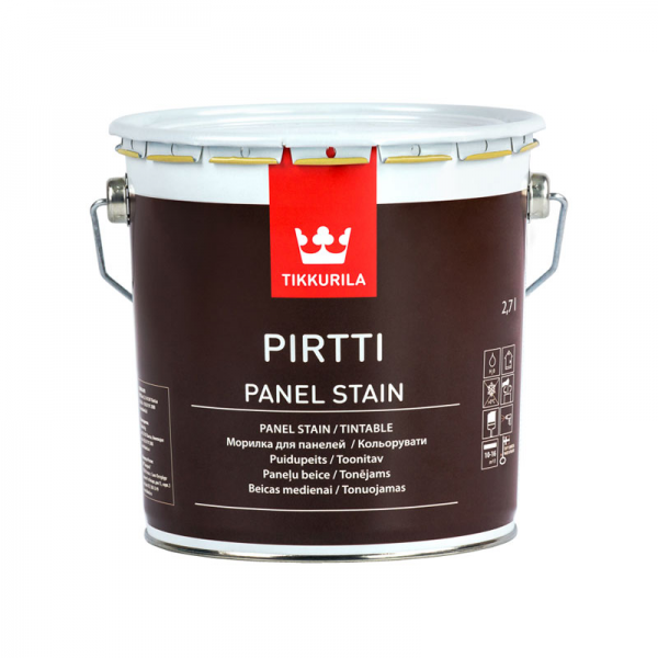 Морилка TIKKURILA Pirtti (тиккурила пиртти), EP прозрачная 9 л