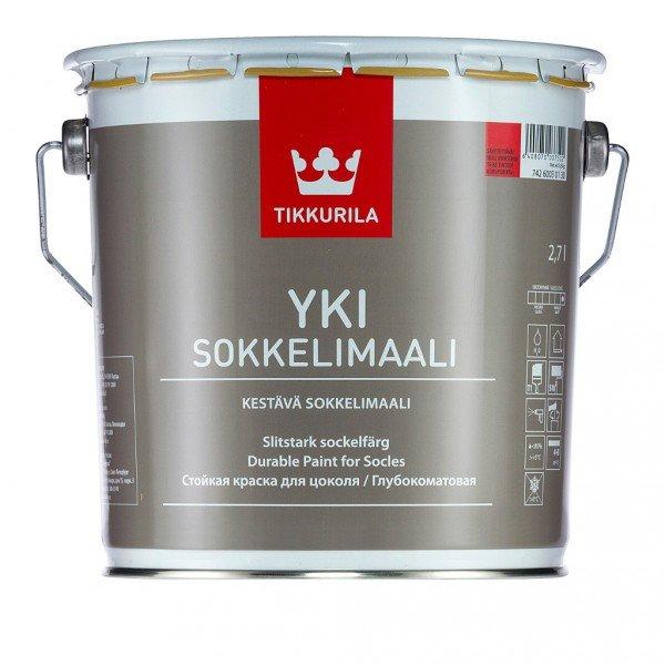Краска TIKKURILA Yki (тиккурила юки) , базис A, 2,7 л