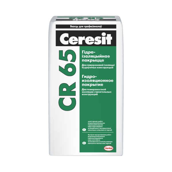 Ceresit CR65 раствор гидроизоляционный 5кг