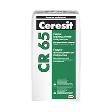 Ceresit CR65 раствор гидроизоляционный 25кг