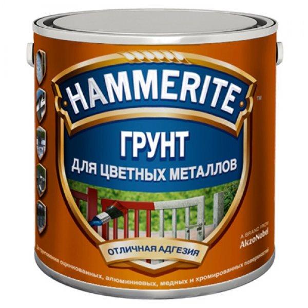 Грунт HAMMERITE (хаммерайт) для цв.мет, стекла и кафеля КРАСНЫЙ 0,5л