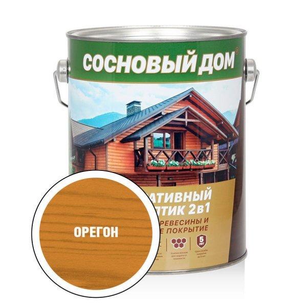 СОСНОВЫЙ ДОМ декор.-защитный состав (2,7л; 3шт) орегон