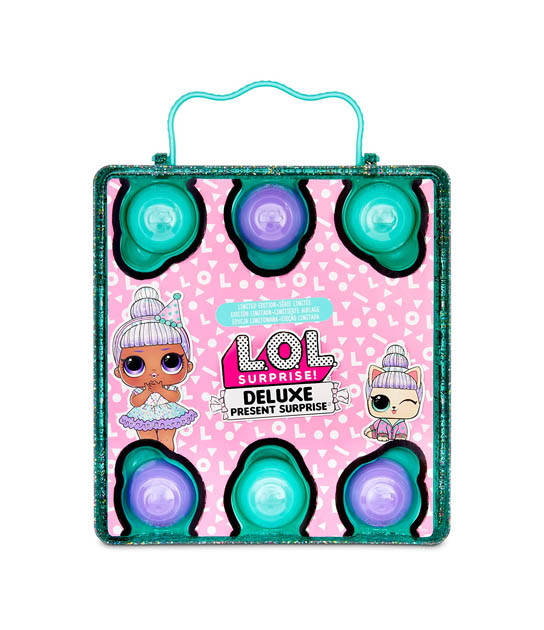 Игровой набор с эксклюзивной куклой L.O.L. Surprise! серии Present Surprise Суперподарок (Бирюзовый) - фото 3 - id-p151811129